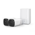 EufyCam 2 - Kit de surveillance 2 Caméras Sans fil + base de contrôle et de stockage-1