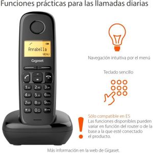 Achetez le téléphone sans fil E720 et ses nombreuses fonctions pratiques au quotidien