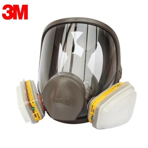 3M 6800 + 6003 Respirateur réutilisable à masque complet Protection du  filtre Masque facial Vapeur et acide anti-organiques - Cdiscount Bricolage