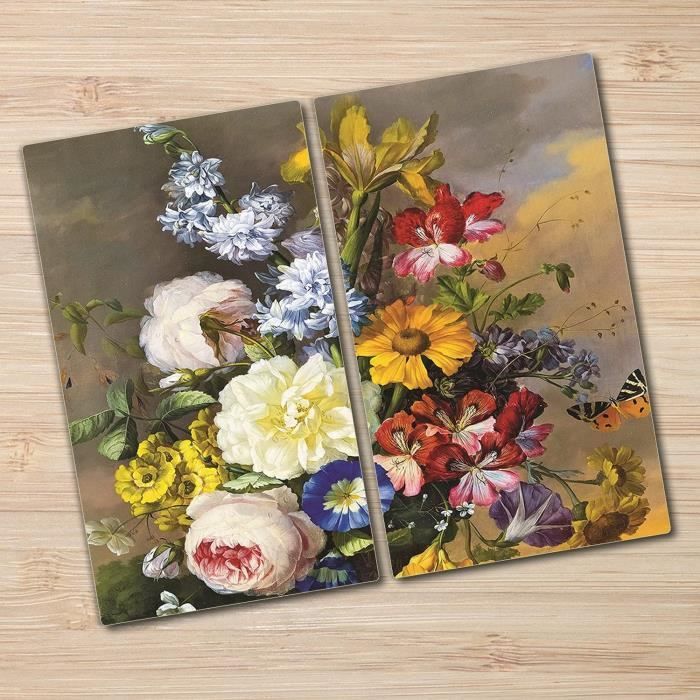 Coloray Planche À Découper Verre Trempé 2x30x52 cm Double Tapis de — free download