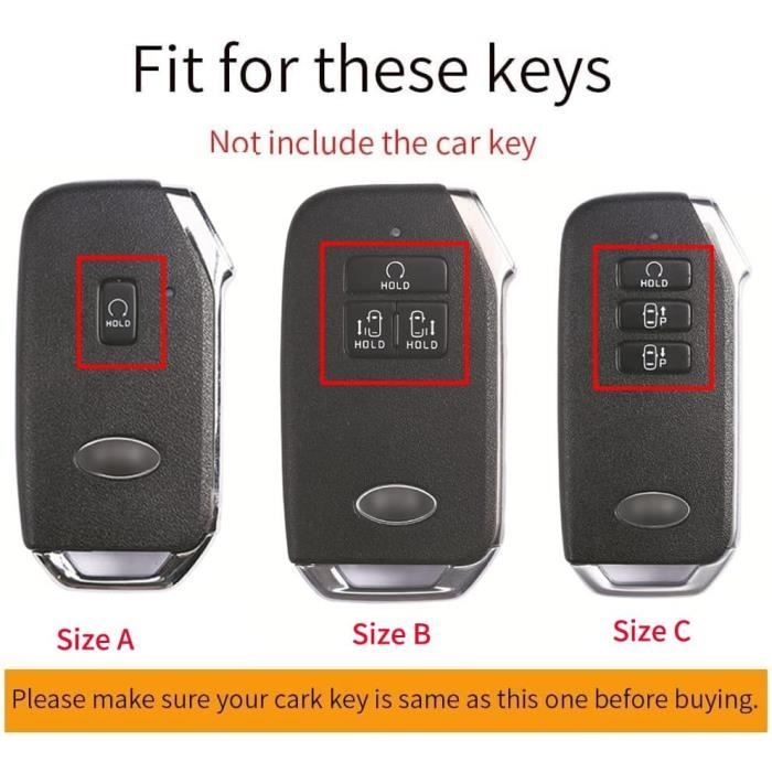 Coque Porte-Clés Cuir Universelle Pour Clé Voiture Télécommandée – Fenêtre Transparente, Protection Élégante & Pratique