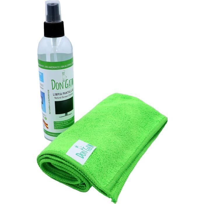 Nettoyant Écran Eyeshaker - Pour LCD, LED, OLED, Smartphones - Chiffon Microfibre Inclus