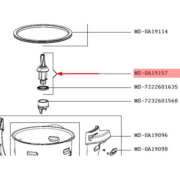 Arbre De Transmission + Joint – Ersatzteil Für Moulinex Küchenmaschine, Passend Für Modell-Nr. MS-0A19157 U.a.