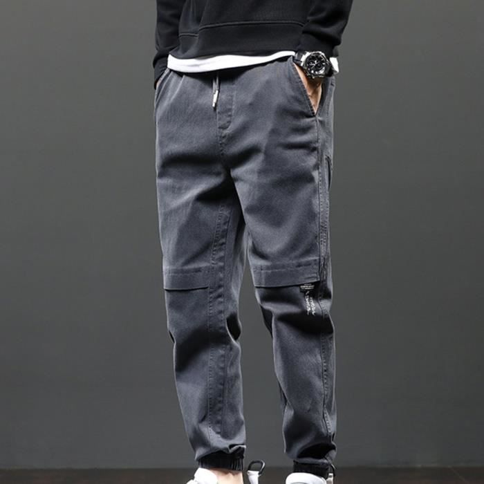 Pantalon taille reglable discount homme