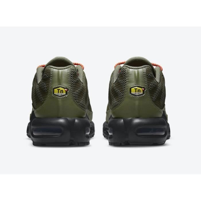 Baskets Nike Air Max TXT Plus TN Homme Olive Reflective Chaussures Entrainement de Sport Vert Vert Cdiscount Chaussures