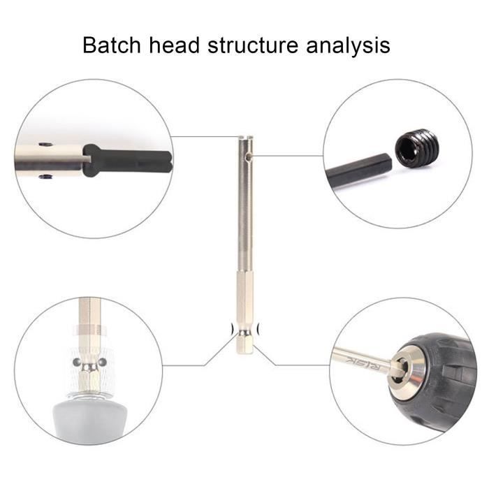 HOUSON Outil à Rayons En Acier Inoxydable 304 – Tête Interchangeable – Poignée Antidérapante – Pour Jantes Doubles