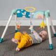 Portique d'éveil pour bébé - Taf Toys - Mini Lune - Pliable - 3 jouets amovibles - Multicolore-2