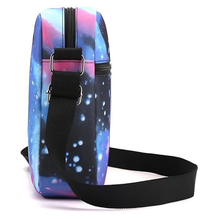 Sac à Dos KPop Huntrix – 3 Pièces (sac Bandoulière + Trousse) – Style Streetwear Coréen