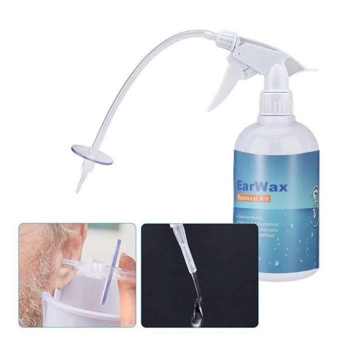 Nez - Oreilles,Kit de nettoyage des oreilles pour adultes et enfants,outil d 'élimination du cérumen,seringue de lavage à l'eau - Cdiscount Au quotidien