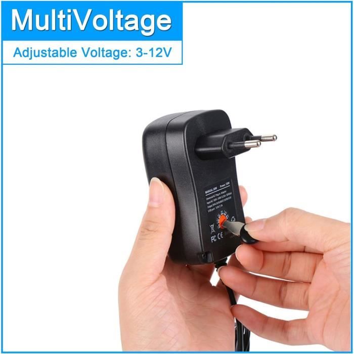 Fuente De Alimentación De Cc 12 V 1a,1000ma 12w,Adaptador De Ca/cc,100 240v Ca A