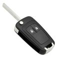 OCIODUAL Boîtier de clé de rechange compatible avec les modèles Opel-Chevrolet Coque De Protection-3
