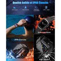 Montre Connectée Homme Xiaomi Montre Connectée Homme LIGE - Écran AMOLED 1,43, 200 Sports, Appel Bluetooth, Batterie 800mAh Garmin Forerunner Montre Connectée Homme Xiaomi Montre Connectée Homme LIGE - Écran AMOLED 1,43, 200 Sports, Appel Bluetooth, Batterie 800mAh Garmin Forerunner