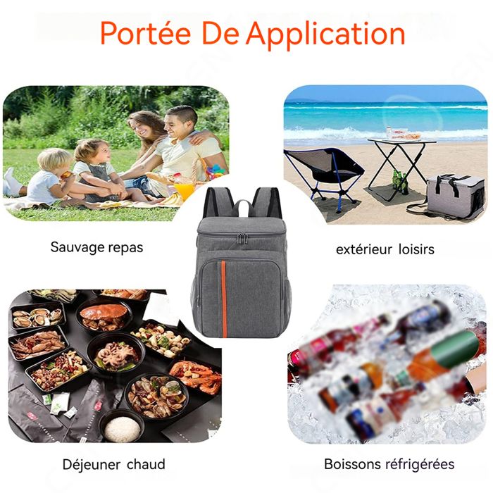 Sac à Déjeuner Imprimé, Sac à Déjeuner Isotherme, Réutilisable, Sac Fourre-tout Pour Bureau, école, Pique-nique, Chien, Arc-en-ciel