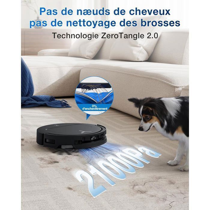 Lot de 12 Sacs pour Ecovacs Deebot X9 Pro/X8 Omni, T50/T50 Pro/T50 Max Omni, T30C Pro, T80 Omni Aspirateur Robot, Sacs à poussière Antibactériens, Kit Accessoires de Rechange DDB030041