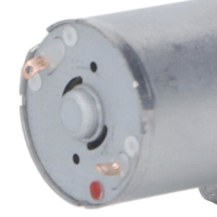 Moteur à Engrenages DC 12V 200 RPM – Couple élevé, Engrenages Métal, Pour Robot, Voiture RC, Bricolage