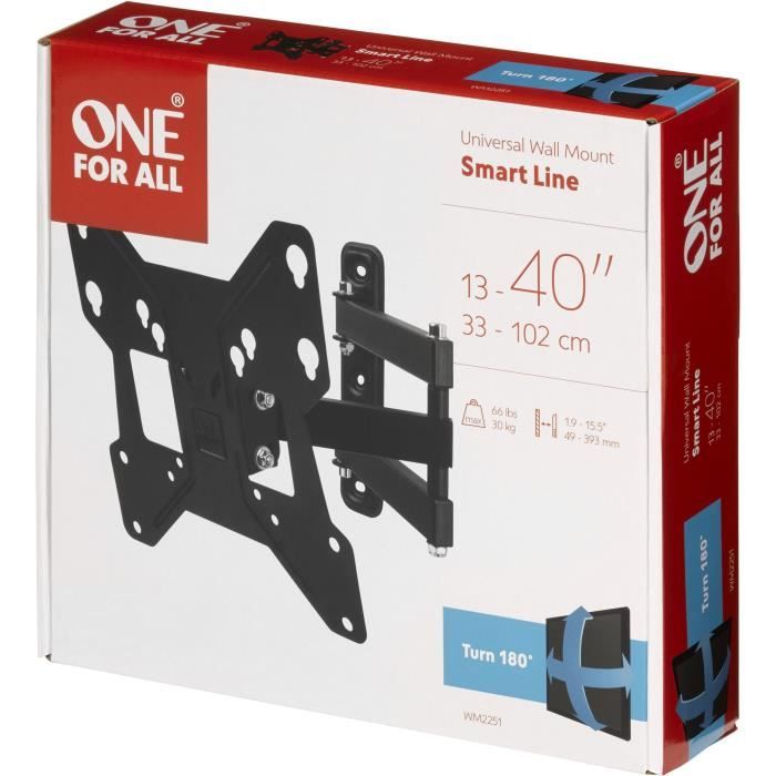 One For All Supports mural Smart Turn 180 VESA 200x200