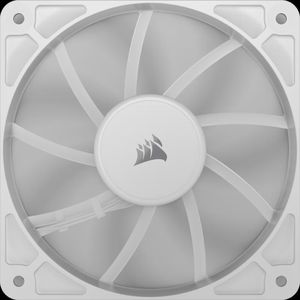 Ventilateurs de refroidissement PC blancs RGB de 120 mm 3 en 1 - Ultra silencieux à haut débit d'air LED 12V pour boîtier d'ordinateur avec boucles de lumière triples