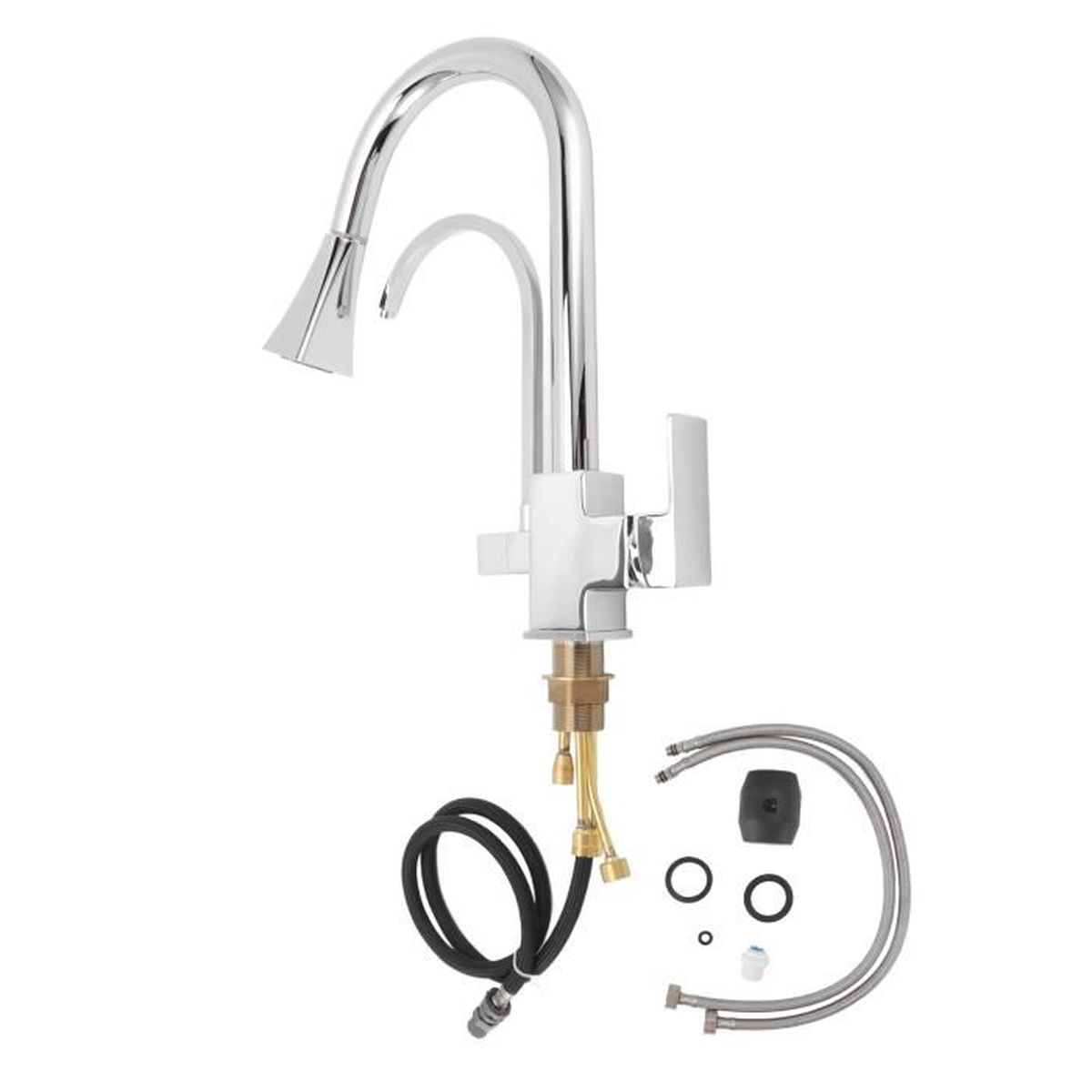 Robinet De Cuisine Mural, Robinet De Lavabo Vintage Avec Eau Chaude Et Froide En Laiton Robinet Evier Antique En Ceramique 99195534