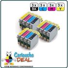 CARTOUCHE DEAL Lot de 12 Cartouches générique compatible Epson T0715
