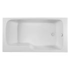 Baignoire rectangulaire Bain-douche Malice 160 x85 cm Blanche Jacob Delafon E6D146R-00
