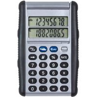 Calculatrice de poche avec convertisseur euro, double écran (8 chiffres, batterie, fonction de conversion, calculatrice)97