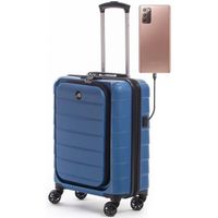 Hard Shell Rose Gold Cabine Koffer 4 Wielbagage Reistas