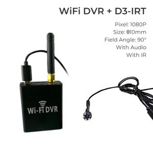ENREGISTREUR VIDÉO DVR ajouter D3IRT-Mini kits de caméra DVR WiFi 1080P, enregistreur de vidéosurveillance Onvif AHD DVR P2P, e