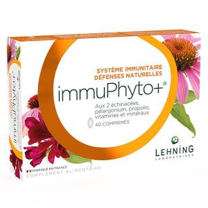 COMPLEMENTS ALIMENTAIRES - VITALITE Lehning Complément Alimentaire Immuphyto+ 40 compr