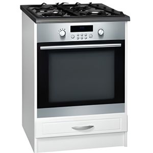 Obi Meuble Four L 60 Cm Gris Mat Achat Vente Elements Bas