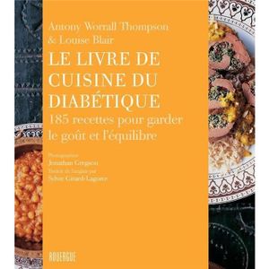 LIVRE RÉGIME Livre - le livre de cuisine du diabétique ; 185 re
