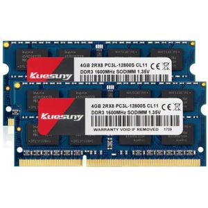 MÉMOIRE RAM Memoire Ram - Limics24 - 8Gb Kit (2X4Gb) Ddr3L 160