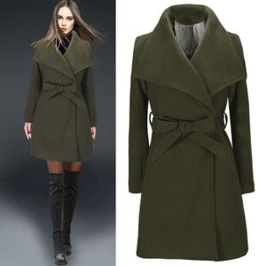 Manteau long pas cher femme clearance
