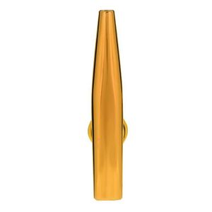 KAZOO Qiilu Kazoo Flûte Accessoire d'instrument de musique à bouche de flûte Kazoo en métal durable (doré) instruments vent