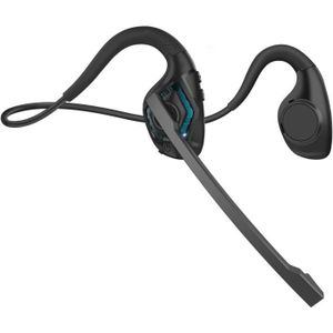 OREILLETTE BLUETOOTH Casque Bluetooth Avec Microphone, Casque Sans Fil 