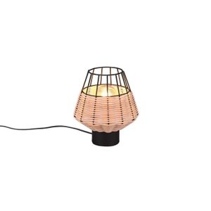 LAMPE A POSER Borka Lampada Da Tavolo In Rattan Colore Naturale H. 20Cm