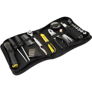 Trousse à Outils en Tissu Pochette Porte-outils Avec 7Slots + 2Poches pour  Kit de Réparation Outils Électriques - Cdiscount Bricolage