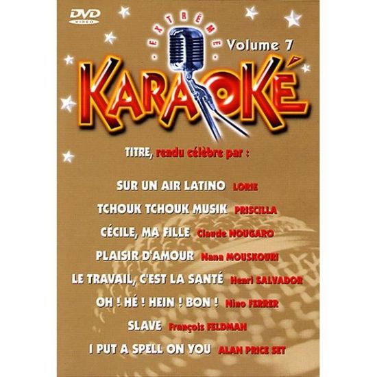 DVD Extrême Karaoké Vol.07