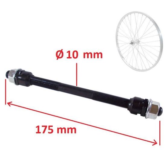 Axe roue arriere velo 2025