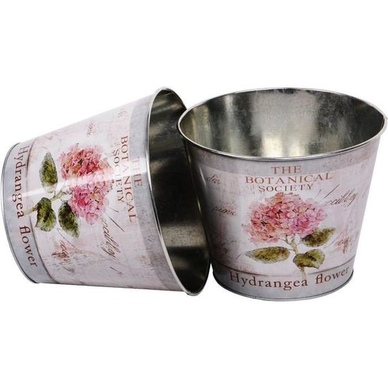 Magnifique Pot De Fleurs En Zinc - Pour La Maison Et Le Jardin - Pour L