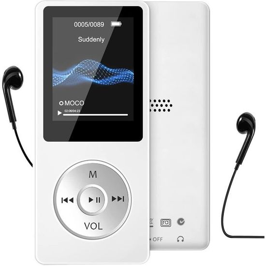 TD® Lecteur de Musique Numérique MP3 Bluetooth 16 Go avec 50 Heures de  Lecture MP3,Jusqu'à 64 Go, HiFi, Livre Audio et Radio MP3 - Cdiscount  Bricolage
