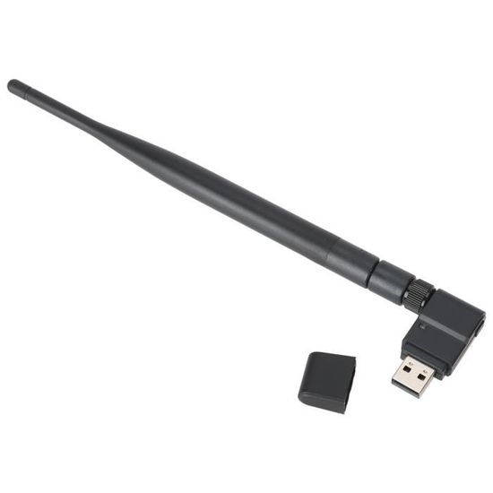 Carte Réseau WiFi USB AR9271 Antenne 2dBi Amovible - Compatible Windows Linux TV