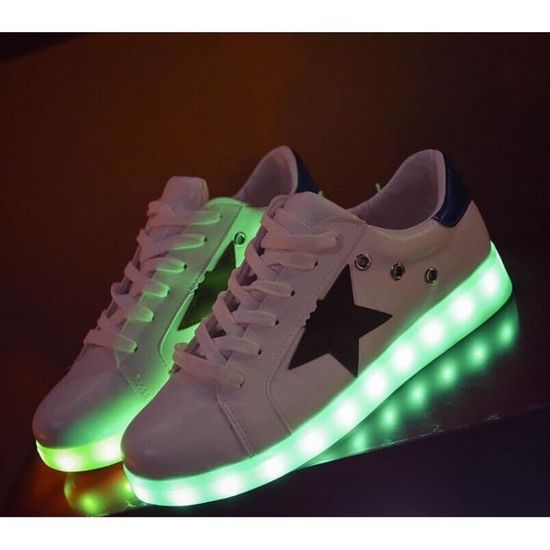 Bleu-1 Paire-Phares Led Pour Chaussures, Étanches Ipx5, Lumière Pour
