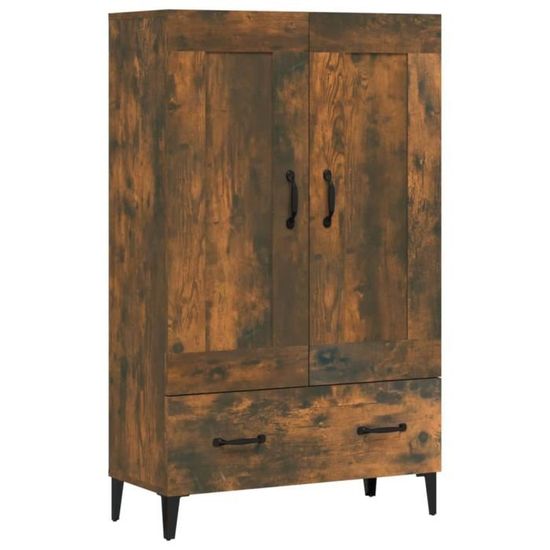 Buffet Vieux Bois 57x35x75 Cm Bois D'ingénierie | Leroy Merlin