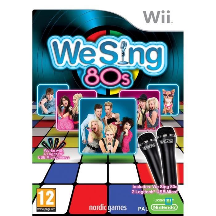 WE SING 80'S / Jeu console Wii