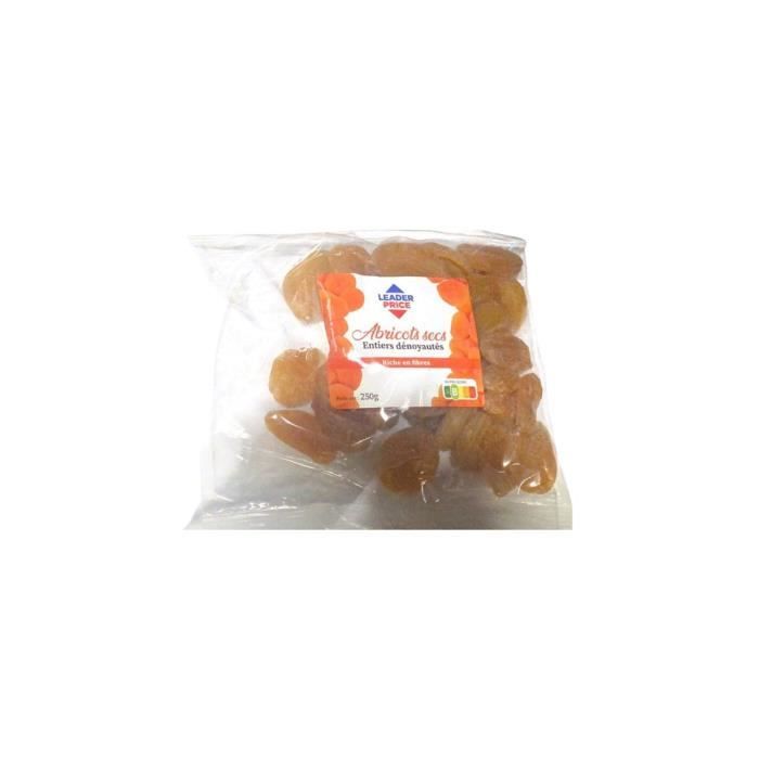Abricots secs Leader price - 250g