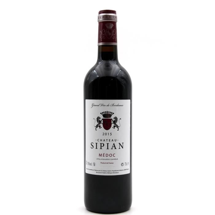 Château Sipian 2015 - Rouge - Bordeaux - 75cl AOC Médoc