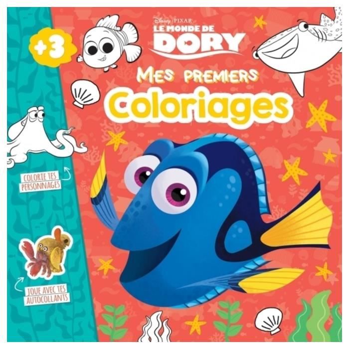 Disney - Le monde de Dory - Mes premiers autocollants