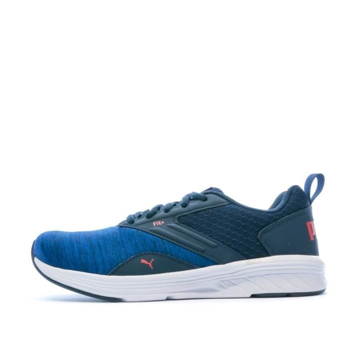 Chaussures de sport bleu garçon Puma NRGY Comet Jr