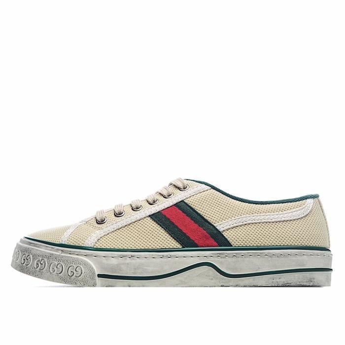 Baskets GUCCIs Tennis 1977 Sneaker Chaussures pour Homme Femme