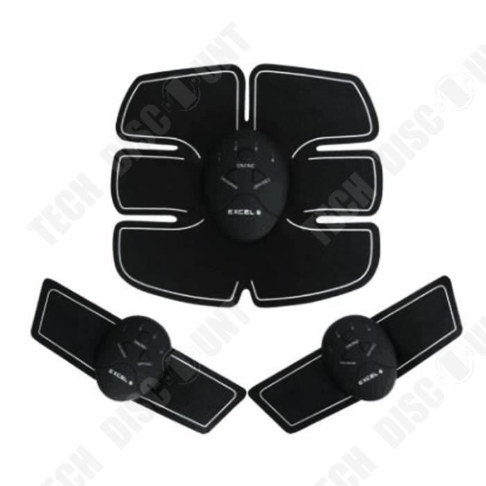 TD® Electrostimulateur- Appareil de Musculation des Abdominaux Bras Cuisses Ceinture abdo Appareil de Fitness - Multifonctionnel
